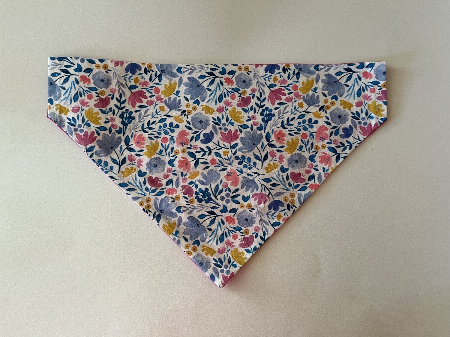 Mauve floral bandana