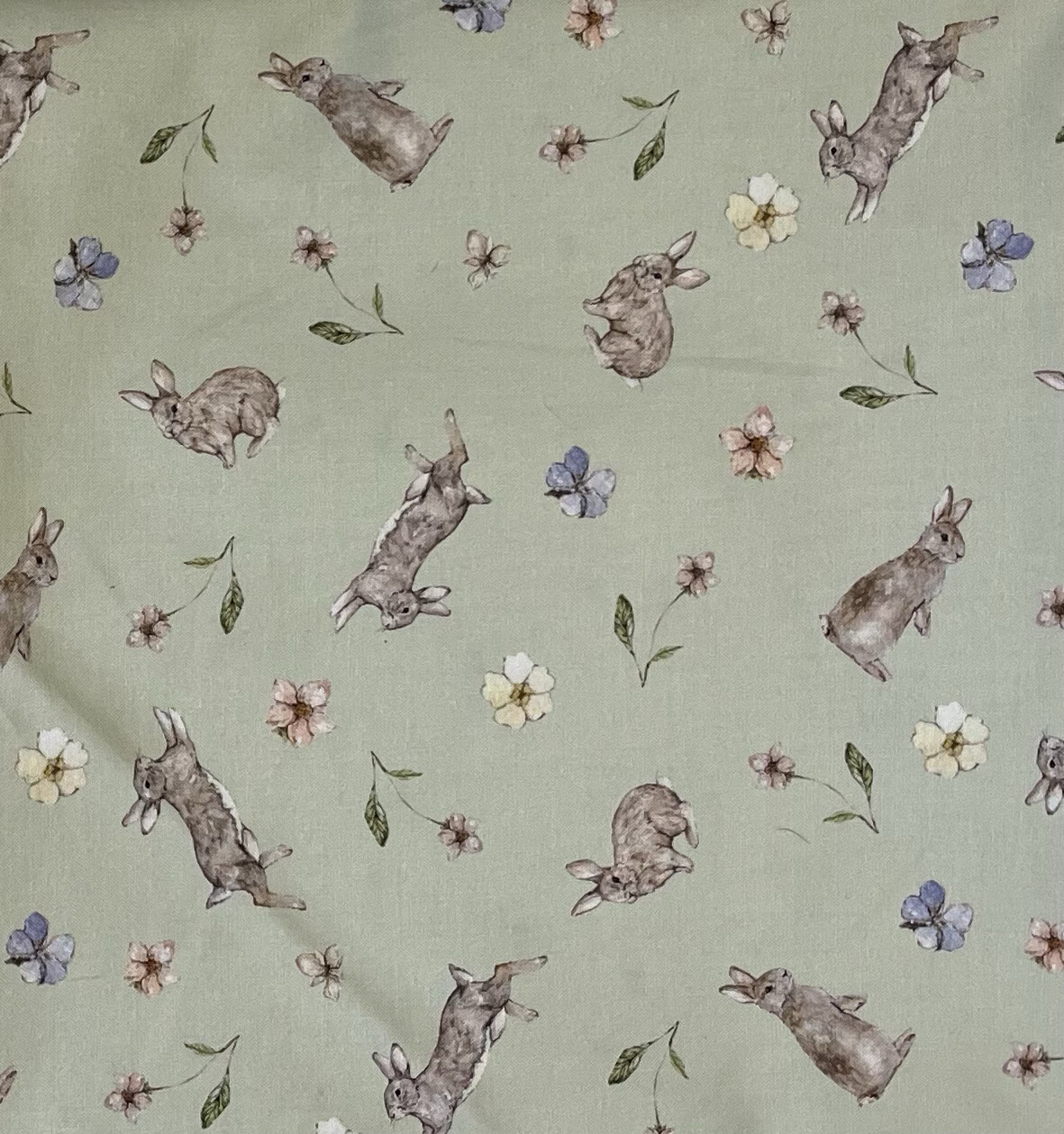 soft green easter bunny bandana