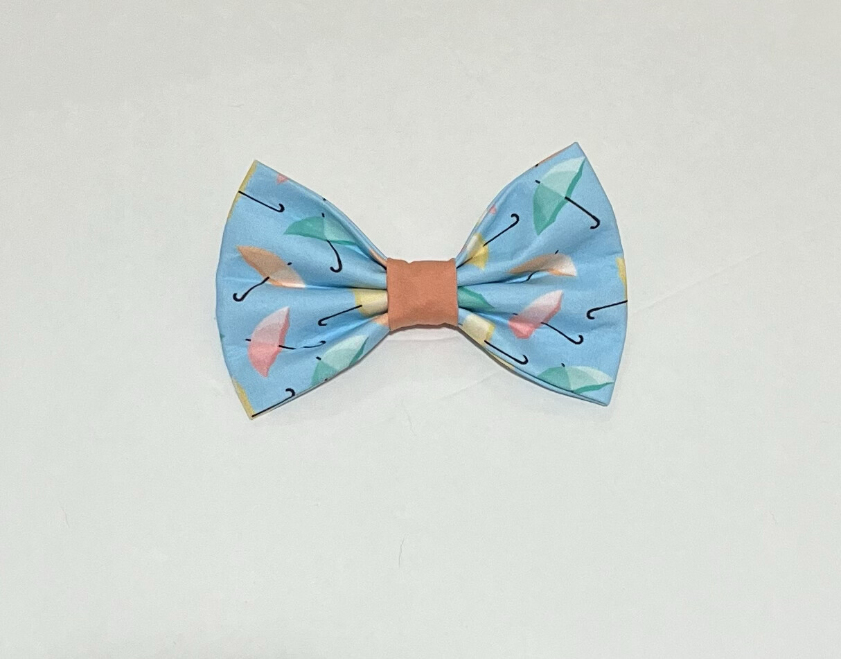 rainy day umbrella bow tie