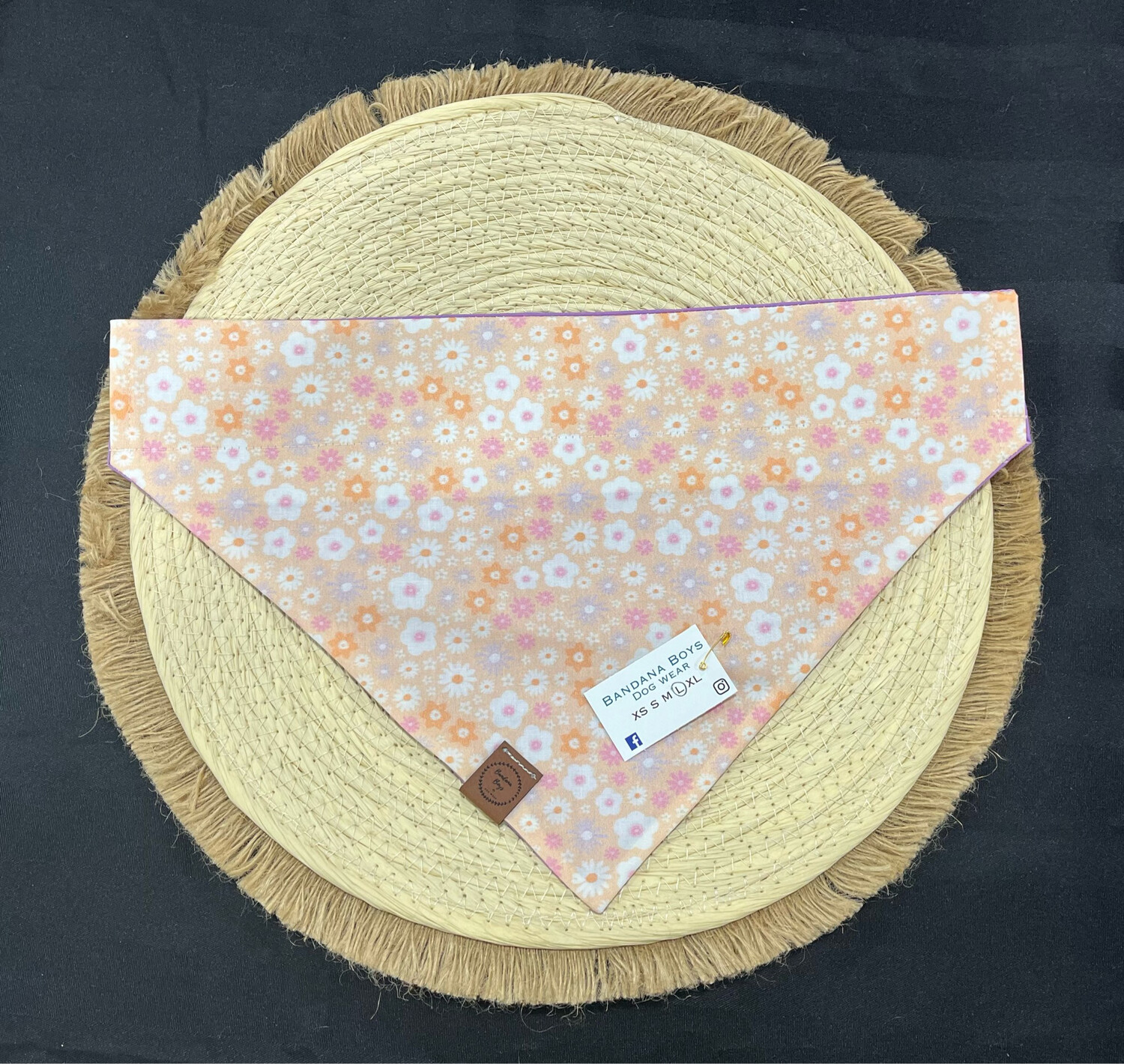 Small Summer Flower Bandana
