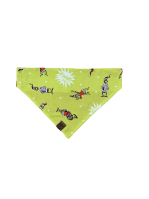 Green Grinch bandana