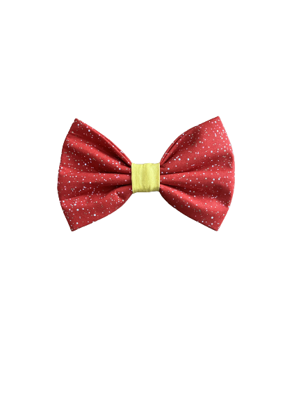 Red Confetti bow tie