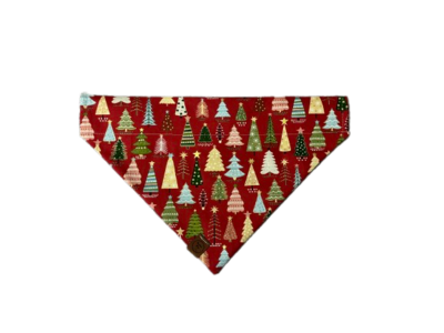 Red Christmas trees bandana