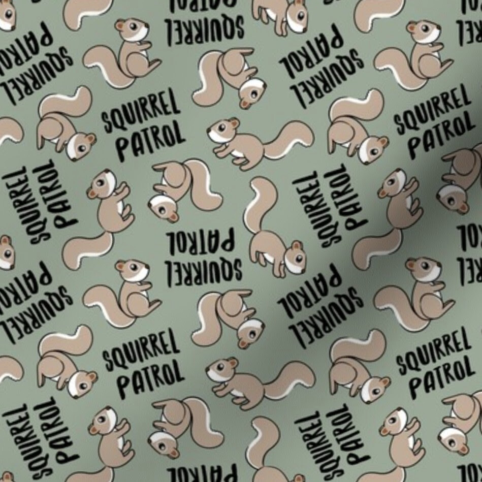 Squirrel Patrol bandana