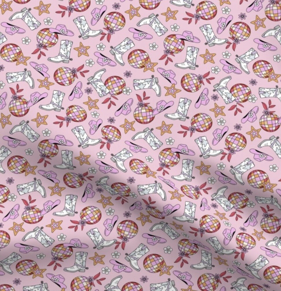 Disco and Cowboy Boots bandana
