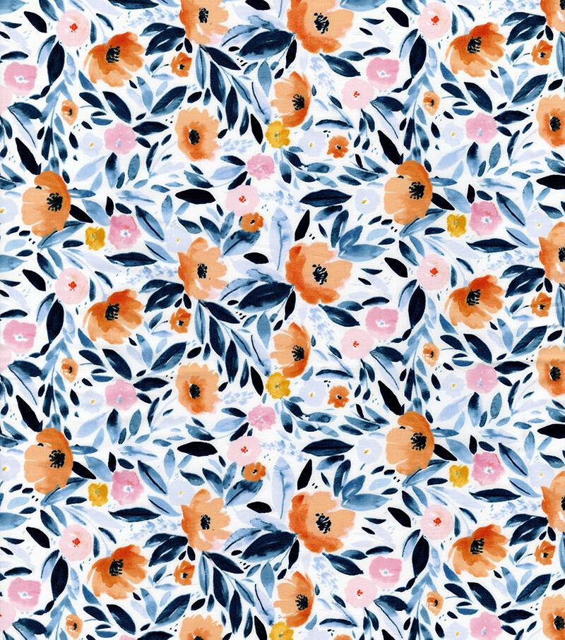 Floral Watercolour bandana