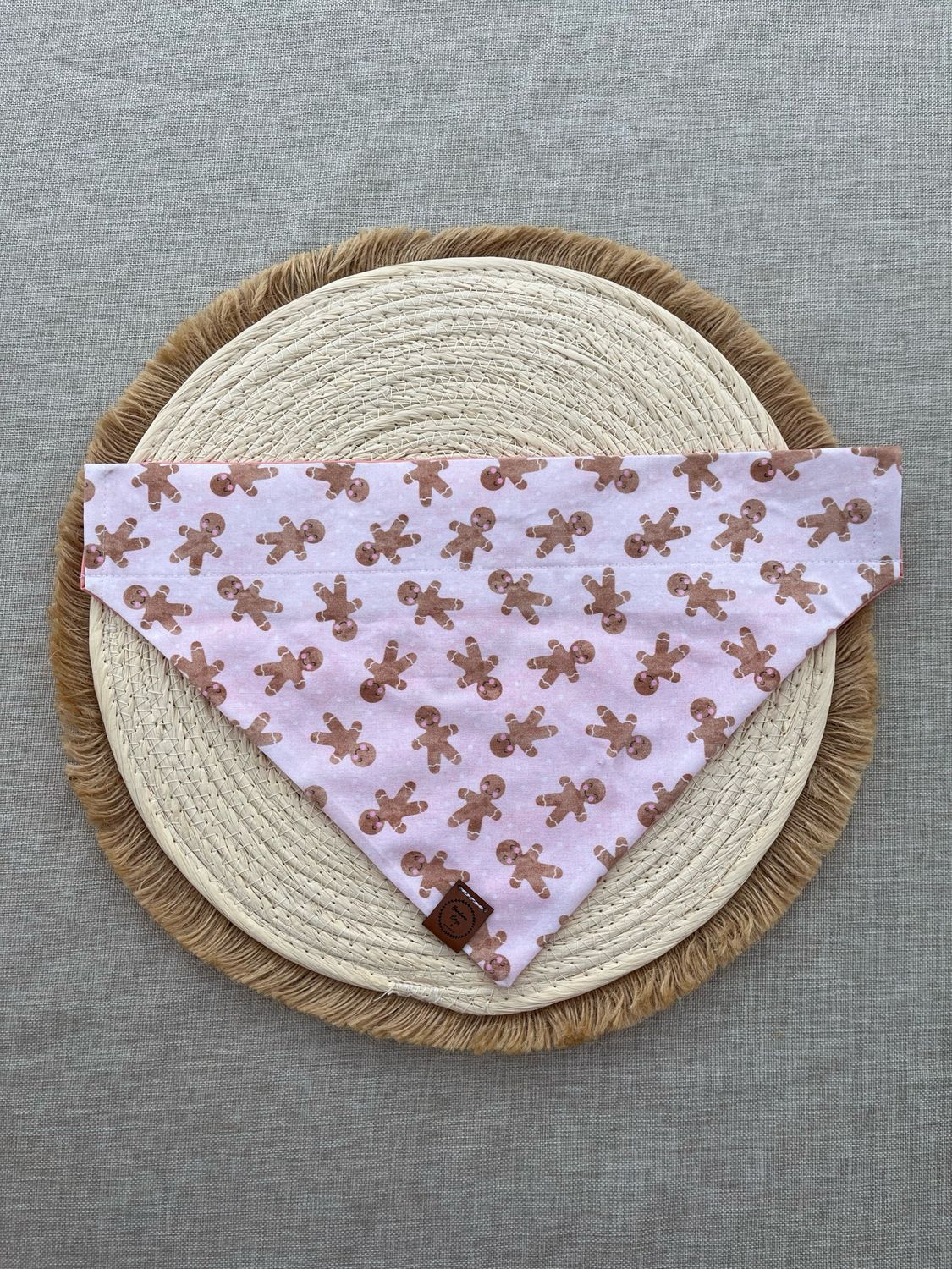 Pink Gingerbread bandana