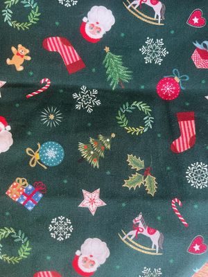 Vintage Christmas bandana