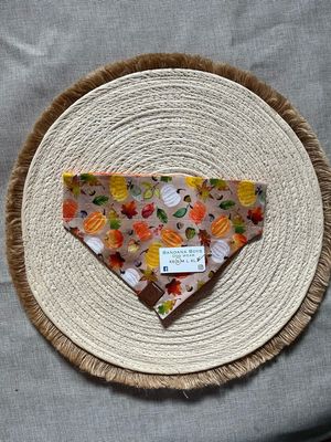 Pumpkin Fall Scene bandana