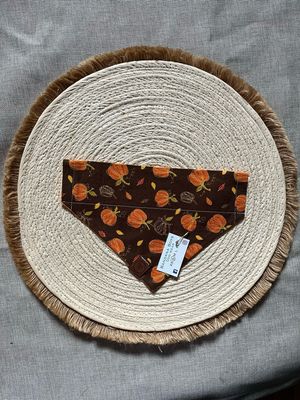 Brown Pumpkin bandana