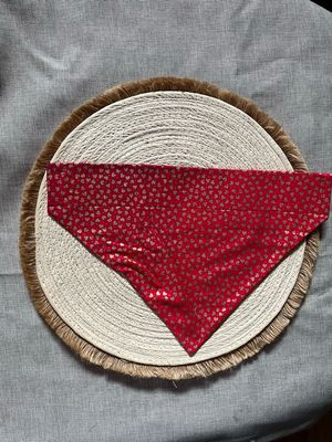 Gold Hearts bandana