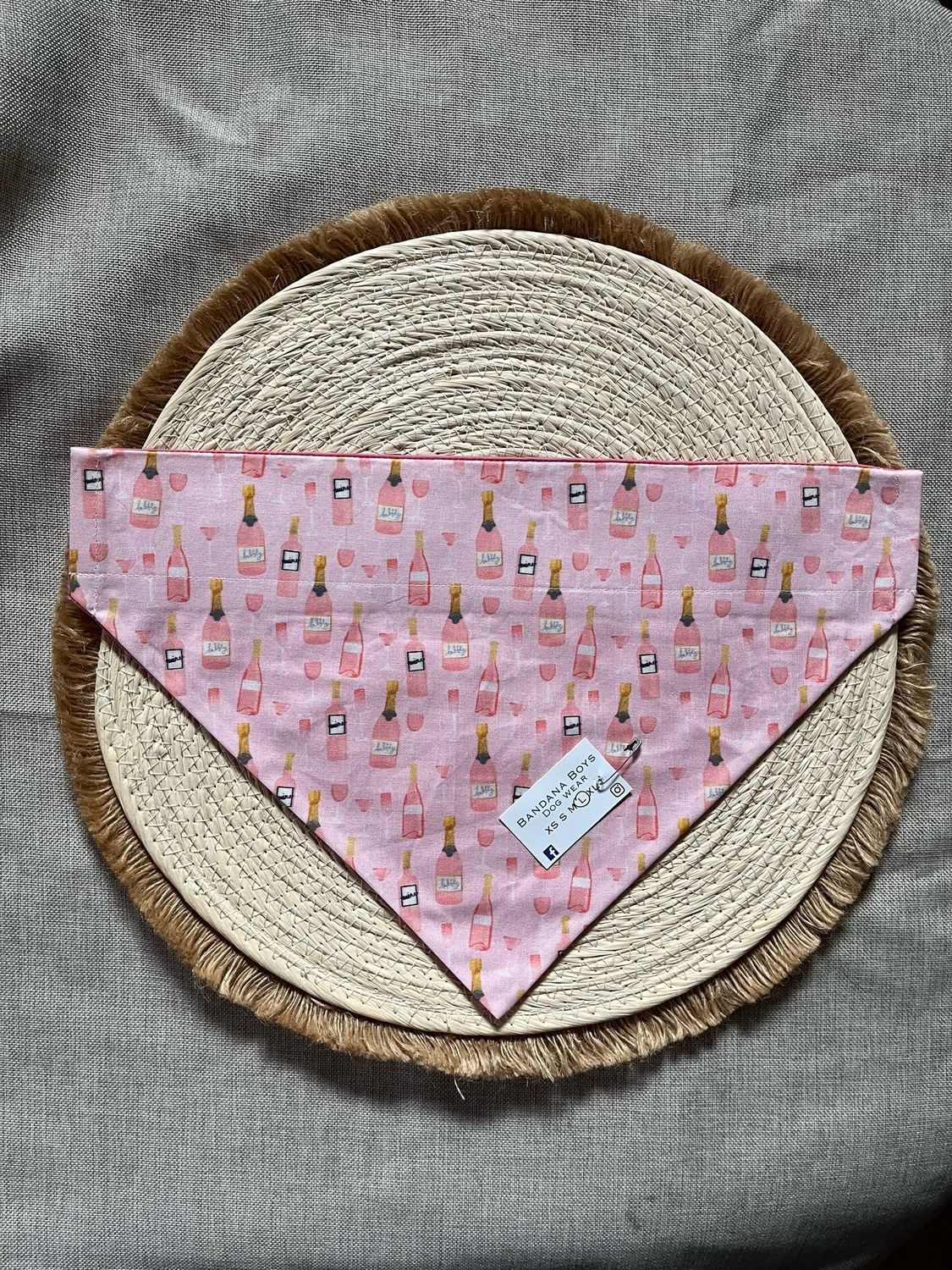 Champagne bandana