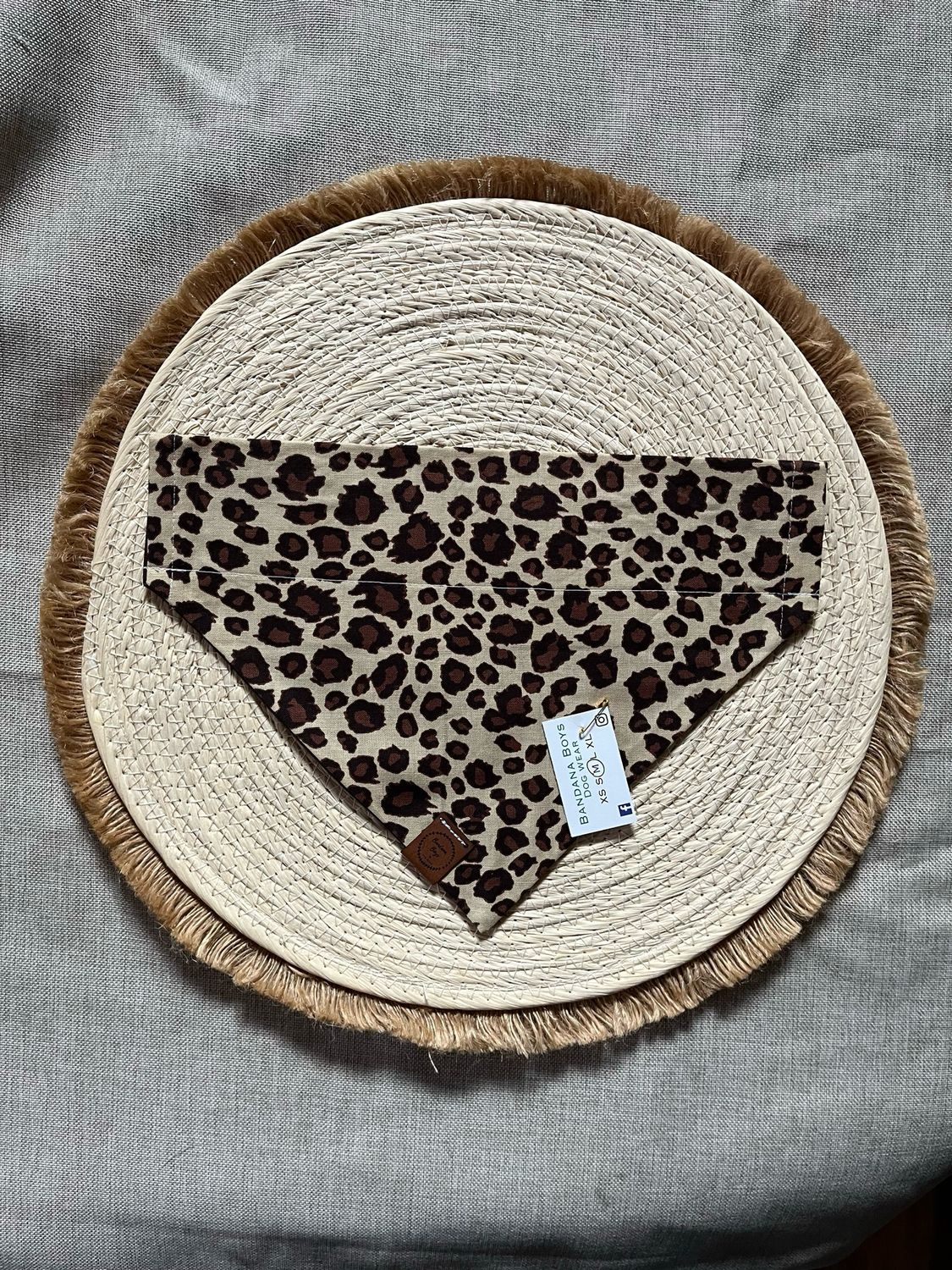 Cheetah bandana