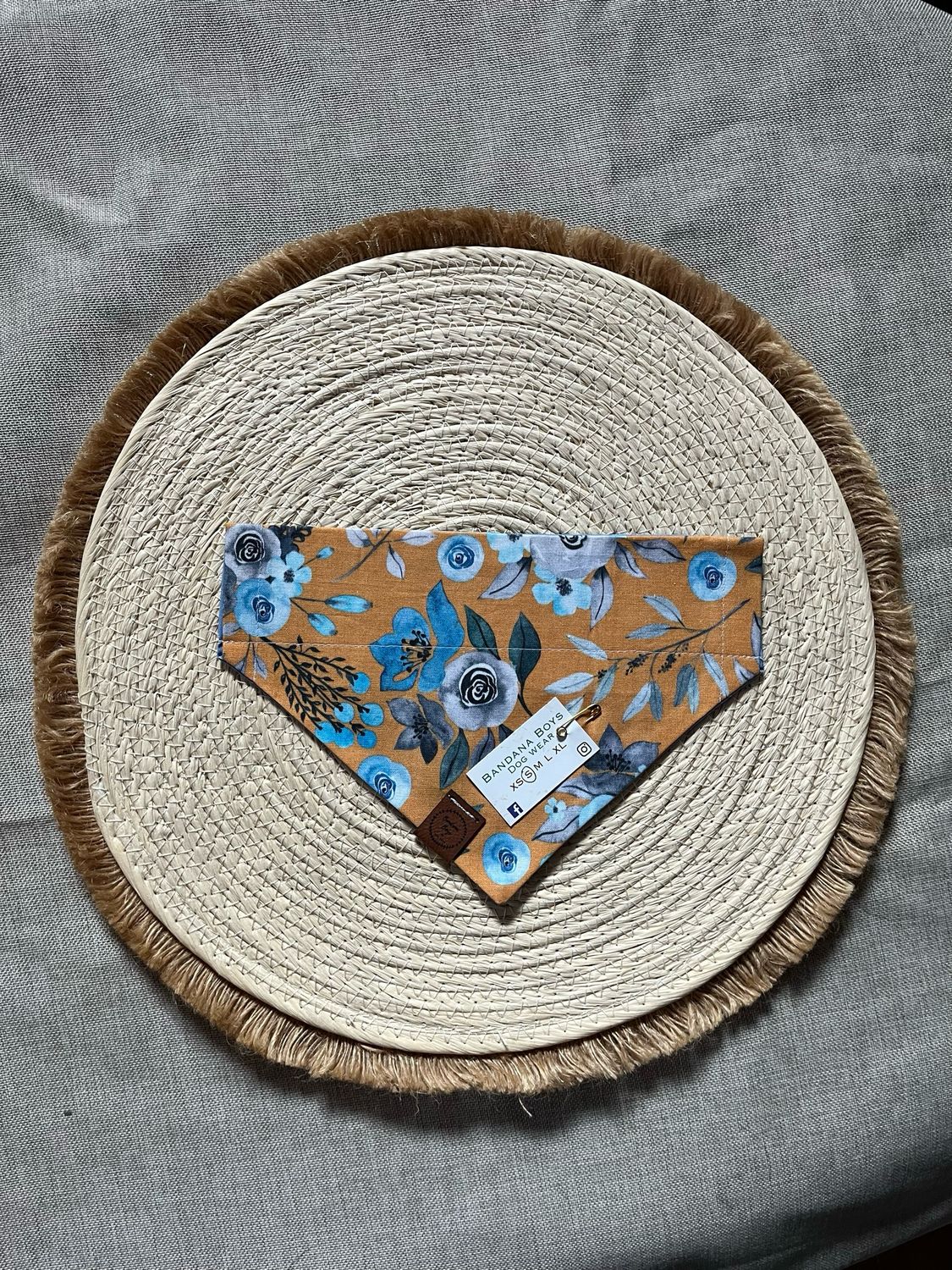 Fall Floral Bandana