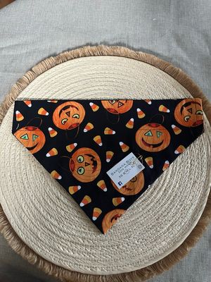 Pumpkin And Candy Corn bandana