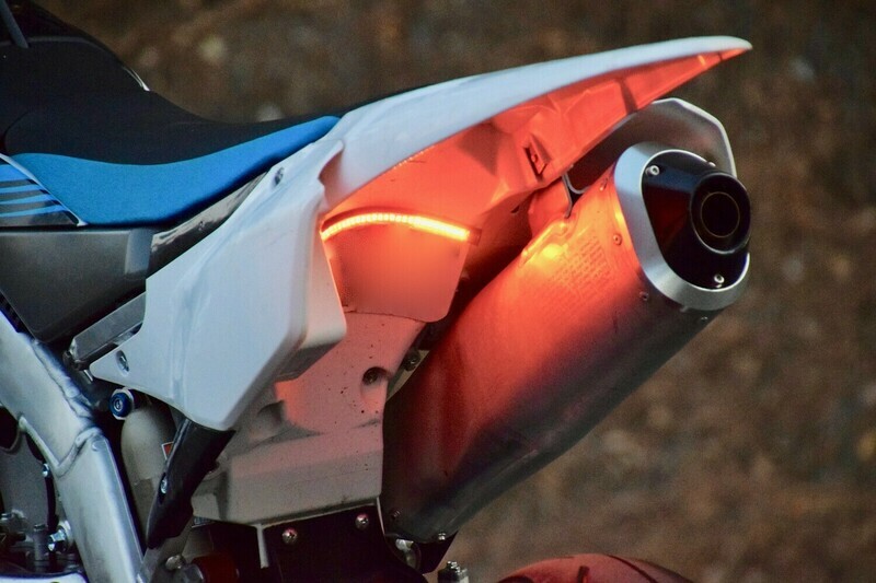 Dirt Bike Integrated Tail Light