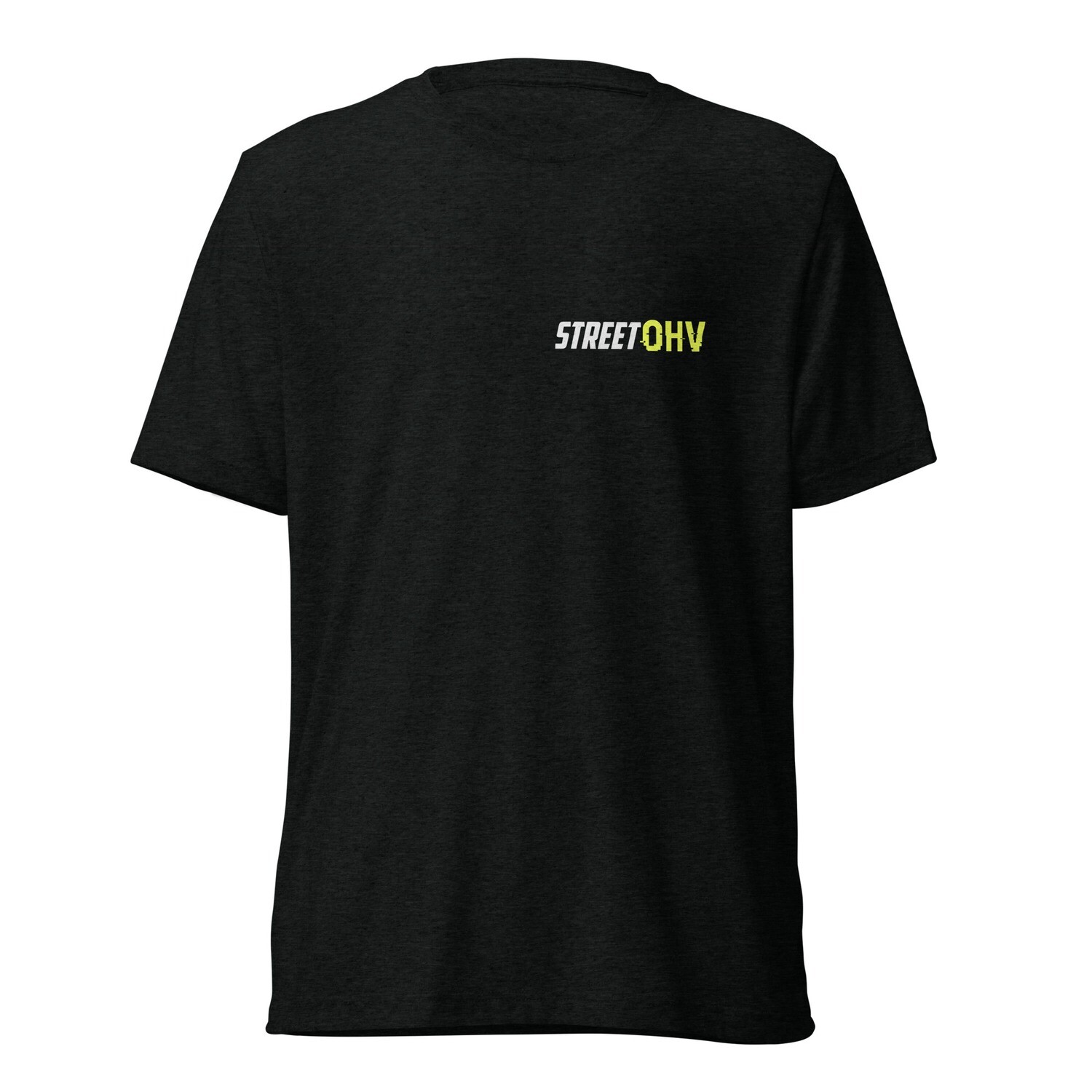 Short sleeve t-shirt, Color: Solid Black Triblend, Size: XS