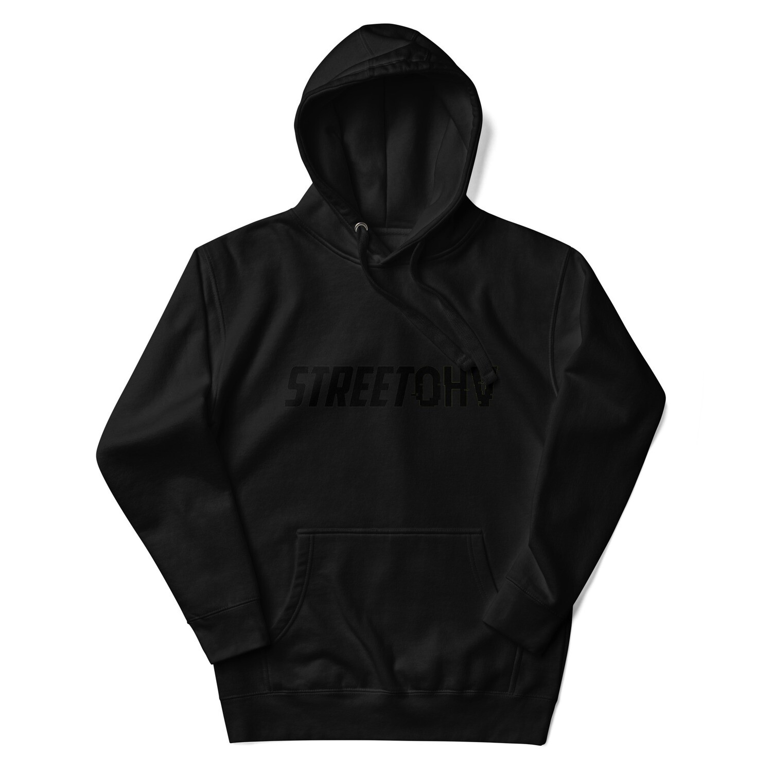 Unisex Hoodie, Color: Black, Size: S