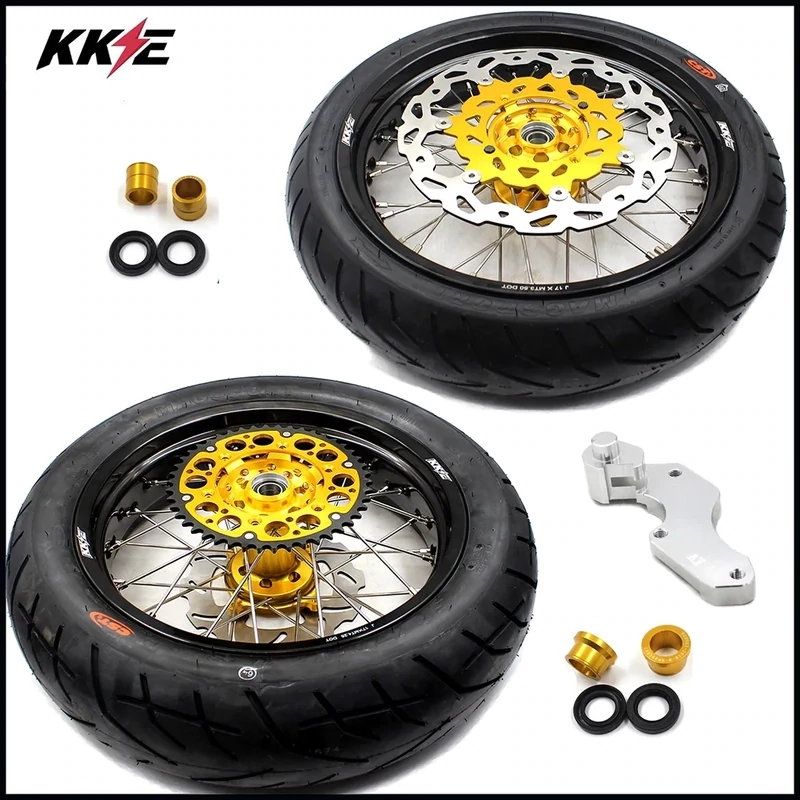 KKE SuperMoto Conversion Wheel/Tire Set Suzuki RMZ