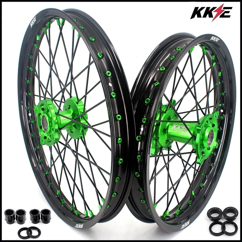 KKE Enduro Motocross Wheel Set for KAWASAKI
