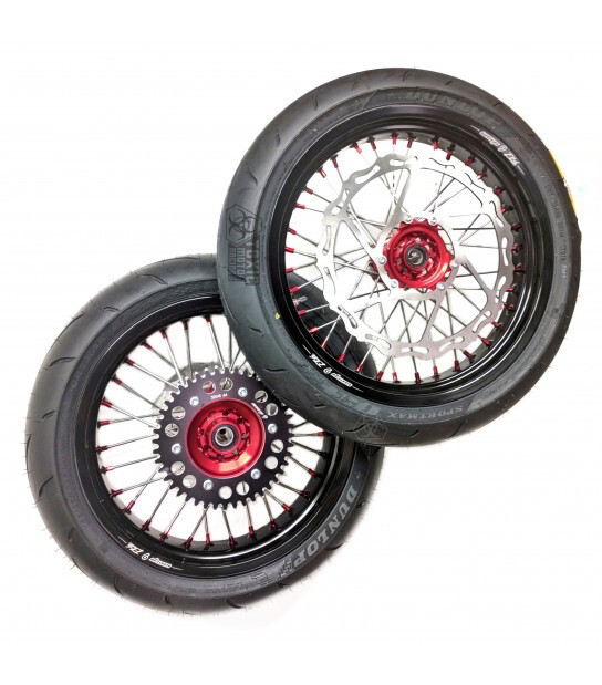 Warp 9 SuperMoto Conversion Wheel Set