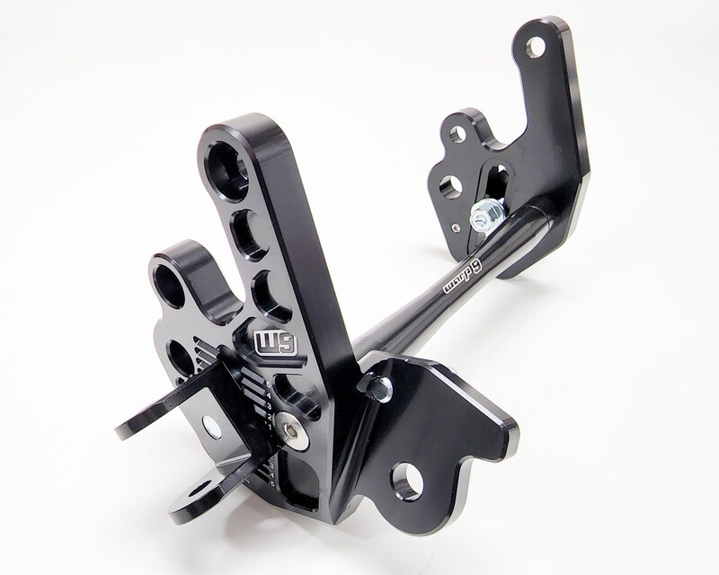 Warp9 Adjustable FootPeg Mount