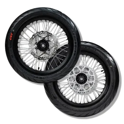 Surron Ultra Bee SuperMoto Wheel/Tire Set