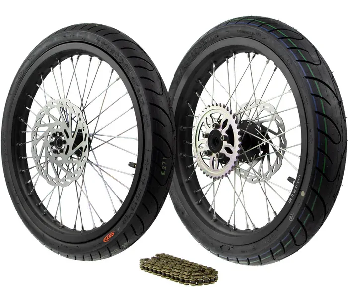 Surron Light Bee Supermoto Wheel/Tire Set