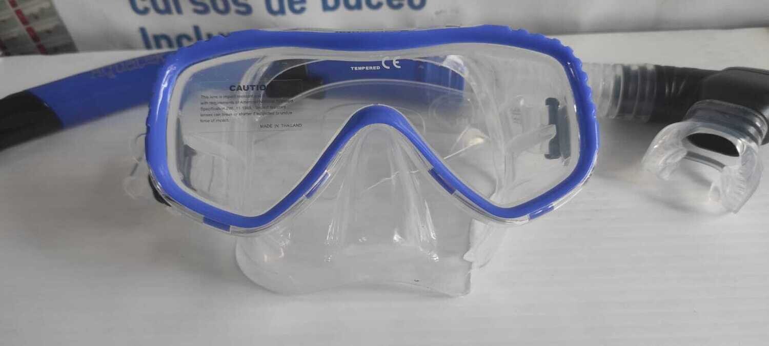 Sets  de careta y snorkel  desde....