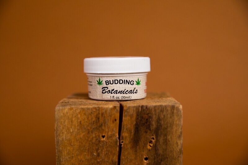 Original Bud Balm - 100% Organic CBD Salve, Size: 1 oz (100mg)