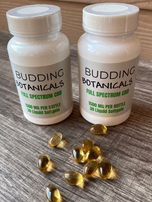 CBD Capsules - 50mg CBD Isolate
