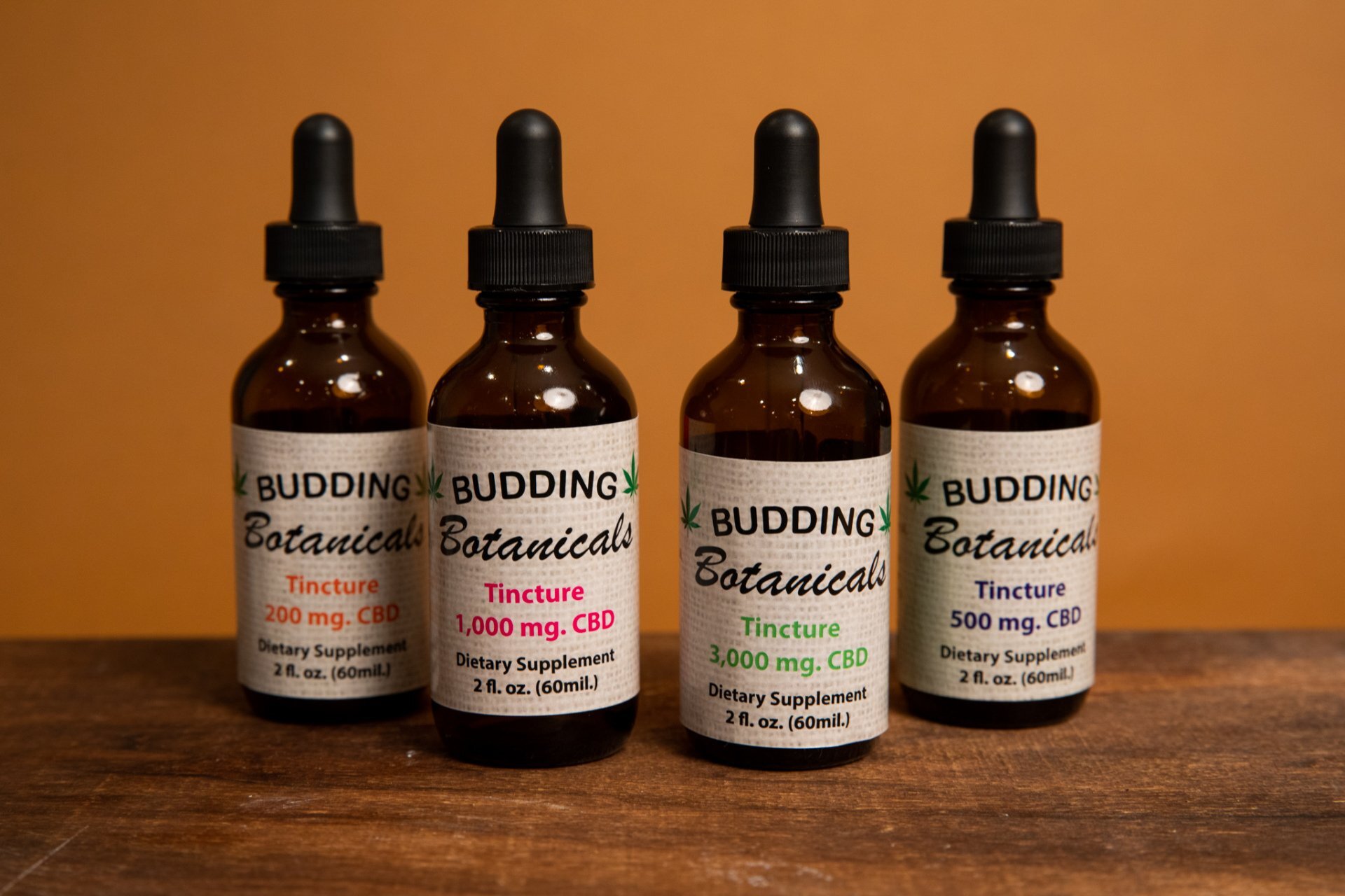 100% Organic Hemp-derived CBD Tincture