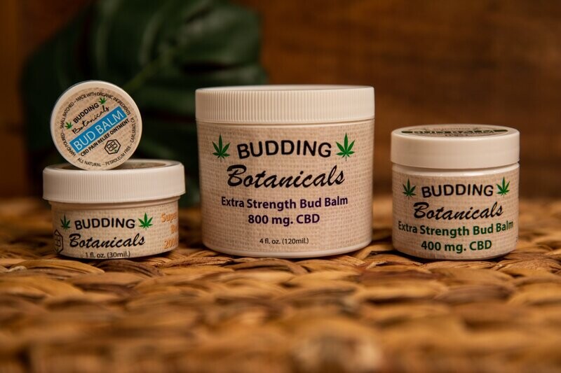 Extra Strength Bud Balm - 100% Organic Hemp-Derived CBD Salve