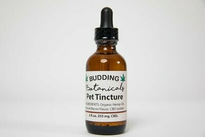 100% Organic Hemp-Derived CBD Pet Tincture 100% Organic Hemp-Derived CBD Pet Tincture
