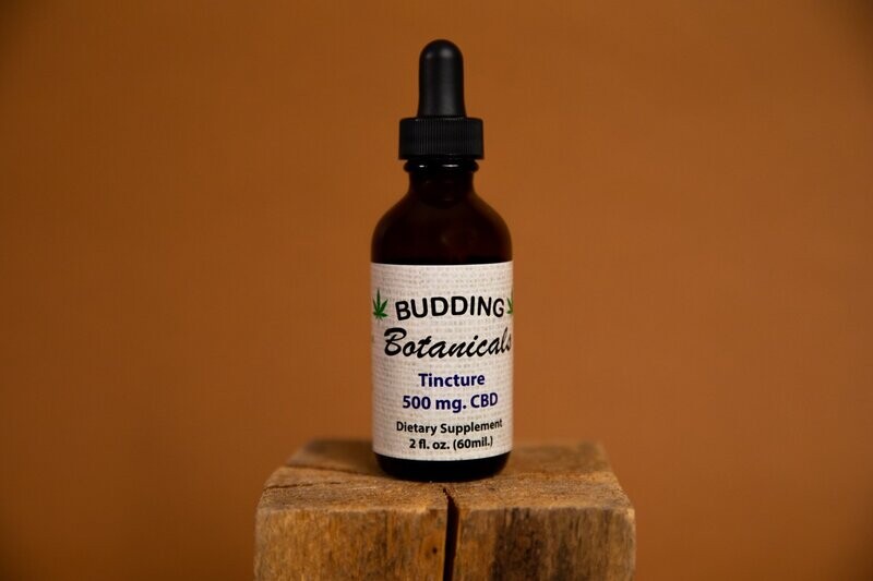 500 MG Hemp-Derived CBD Tincture Wholesale