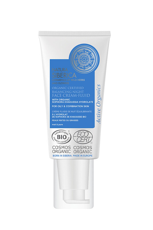 Crema orgànica per pells amb tendència grassa i acne (nit) 50 ml