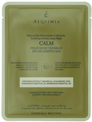 Mascareta calmant i hidratant CALM Alqvimia -mono ús-