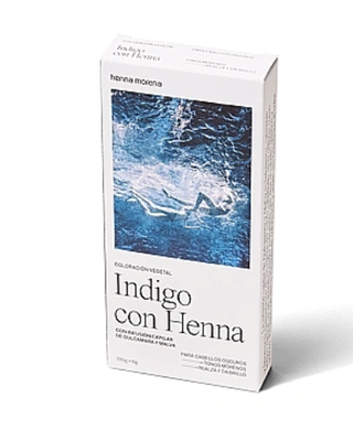 Indi amb henna. To CASTANY MOLT FOSC