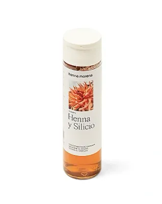 Xampú de henna i silici. Repara i enforteix. Manté el color dels cabells tenyits
