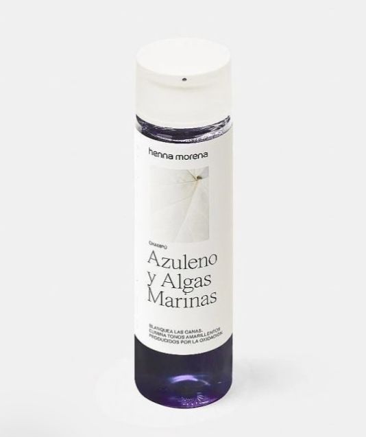 Xampú Azuleno i Algues Marines: per a cabells BLANCS