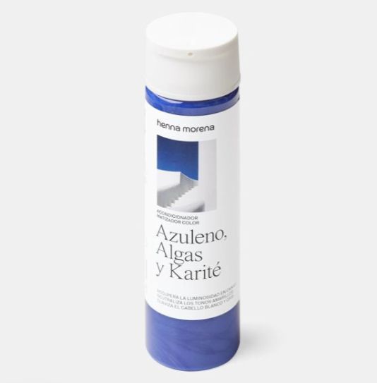 Suavitzant  d'Azuleno, Alguess i Karité: destinat a cabell BLANC
