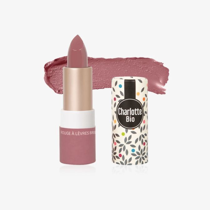 Pinta llavis cremós Charlotte BIO color Vintage Rose 3.5g