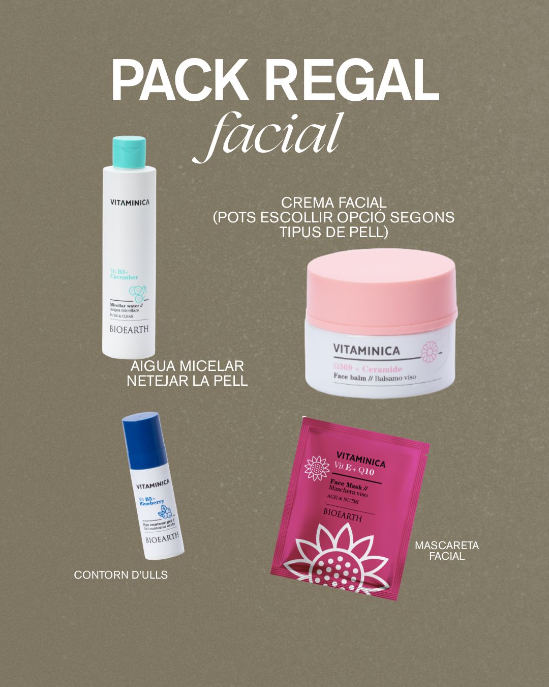 PACK REGAL personalitzat FACIAL