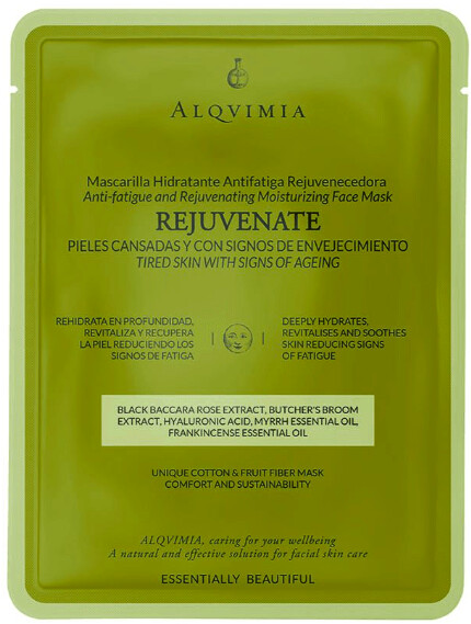 Mascareta amb àcid hialurònic, altament rejovenidora, REJUVENATE  -mono ús-