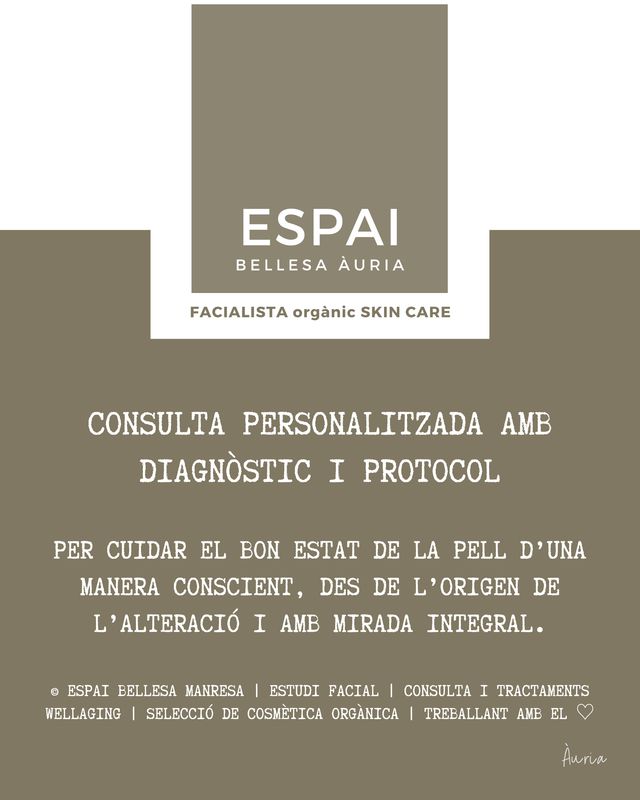 Reserva CONSULTA personalitzada amb DIAGNÒSTIC i PROTOCOL personalitzat (presencial o online) Reserva CONSULTA personalitzada amb DIAGNÒSTIC i PROTOCOL personalitzat (presencial o online)