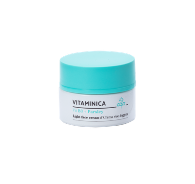 CREMA FACIAL VITAMINICA (pells grasses i Granets) amb Niacinamida i Vitamina B3 , 50 ml