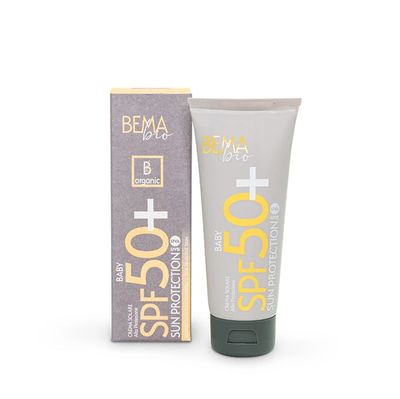 Crema protecció solar corporal SPF50+ per pells sensibles, intolerants; nadons i infants 100 ml