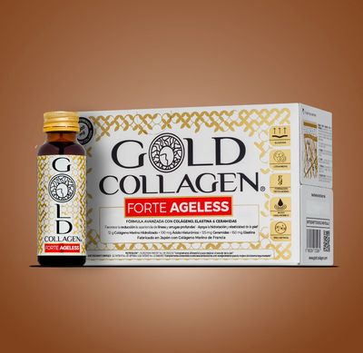Col.lagen marí FORTE AGELESS 12.000 mg de col·lagen marí PEPTAN® per una bona qualitat de pell. Caixa de 10 ampolles. Col.lagen marí FORTE AGELESS 12.000 mg de col·lagen marí PEPTAN® per una bona qualitat de pell. Caixa de 10 ampolles.