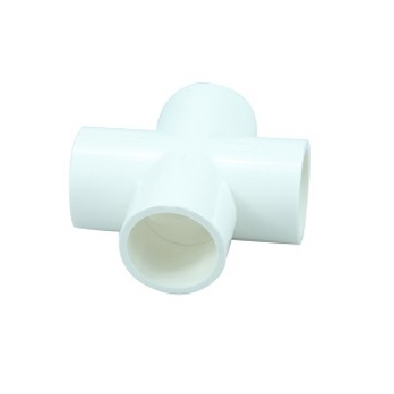 PVC Connector - 4 way cross - 25mm
