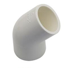 PVC Connector - 45 degree Elbow 25mm PVC Connector - 45 degree Elbow 25mm